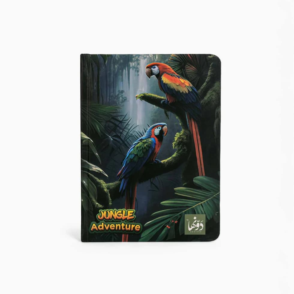 Tropical Birds Safezone Notebook Hardcover/wired