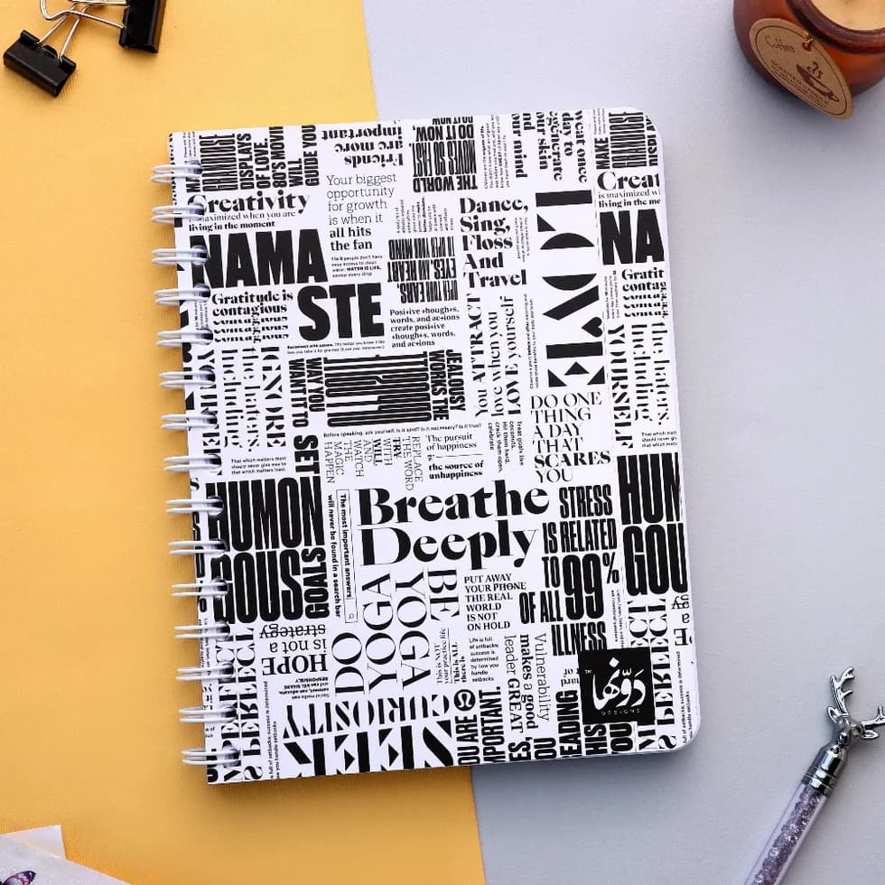 Breathe Deeply SafeZone Notebook Wired/HardCover