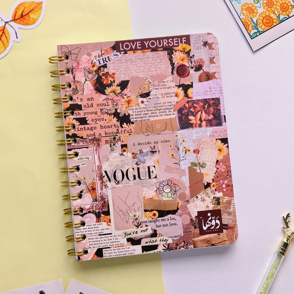 Vogue SafeZone Notebook Wired/HardCover