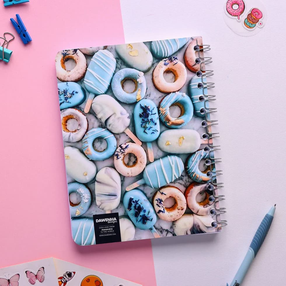 Ice Cream SafeZone Notebook Wired/HardCover