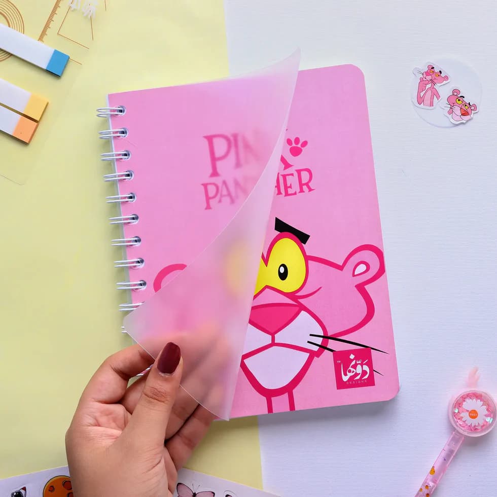 Pink Panther SafeZone Notebook Wired/HardCover