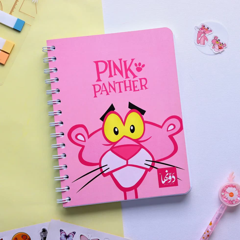 Pink Panther SafeZone Notebook Wired/HardCover