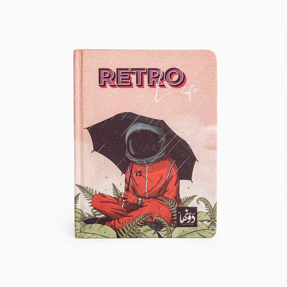Retro SafeZone Notebook Wired/HardCover