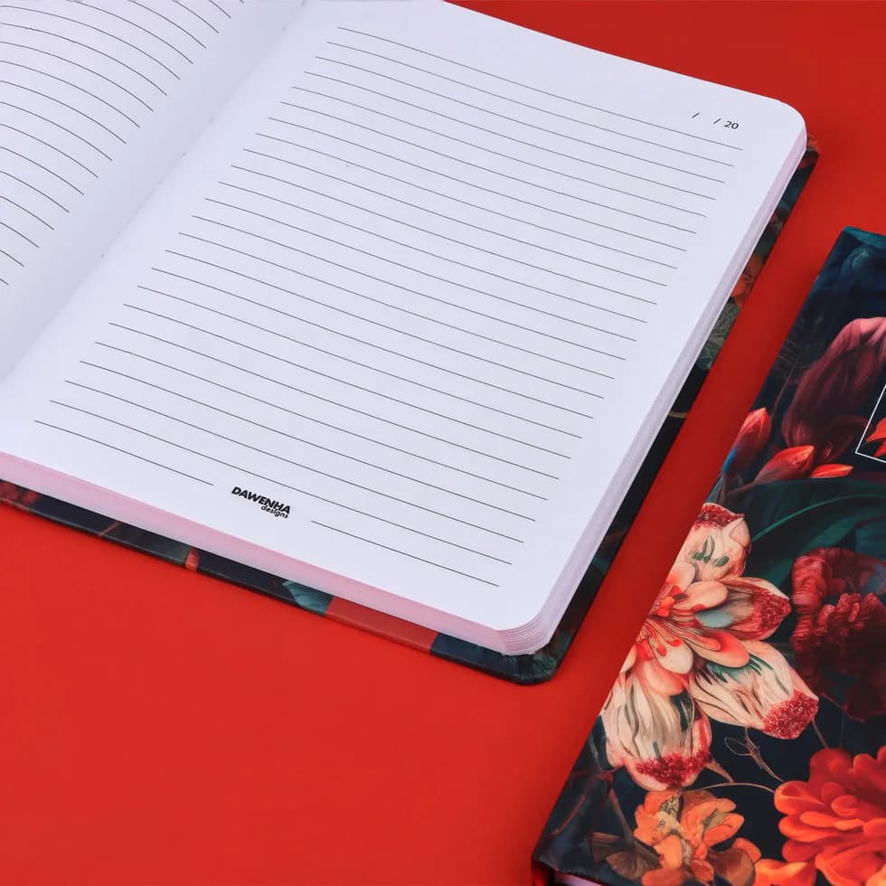 Orange Bliss Safezone Notebook Wired/HardCover