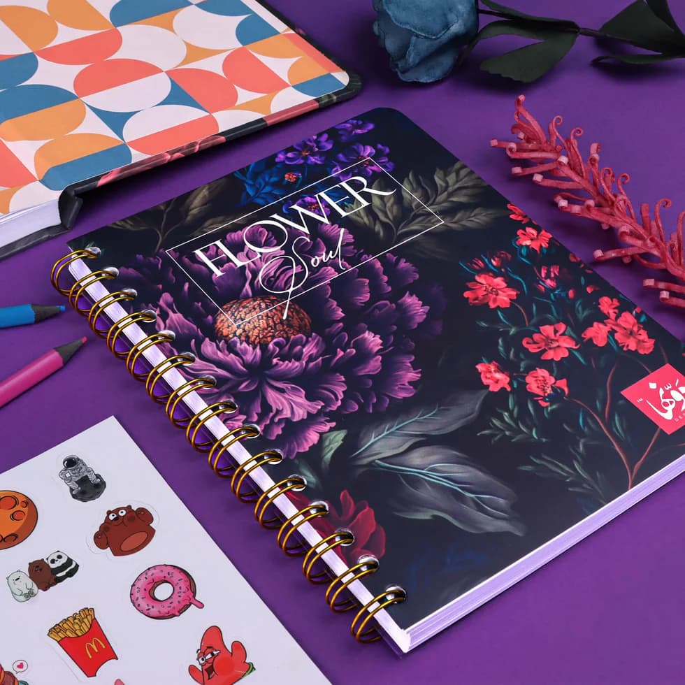Floral Symphony Safezone Notebook Wired/HardCover