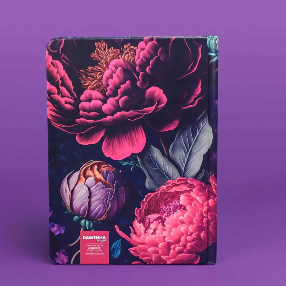 Floral Symphony Safezone Notebook Wired/HardCover
