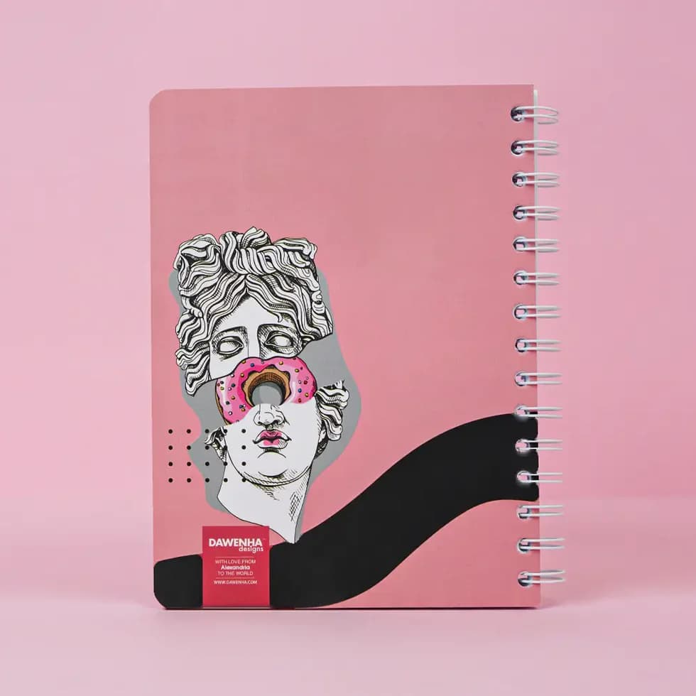 Romans Donut Safezone Notebook wired/Hardcover