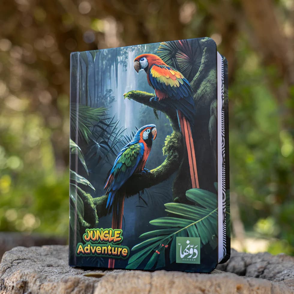 Tropical Birds Safezone Notebook Hardcover/wired