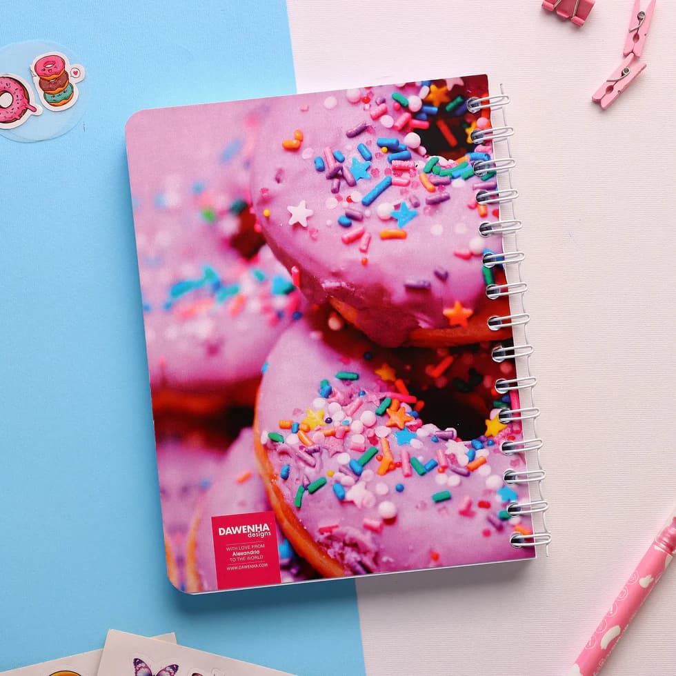 Donuts SafeZone Notebook Wired/HardCover