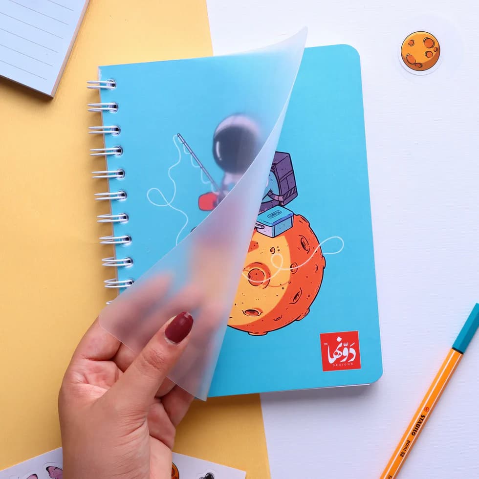 Outer Spase SafeZone Notebook Wired/HardCover