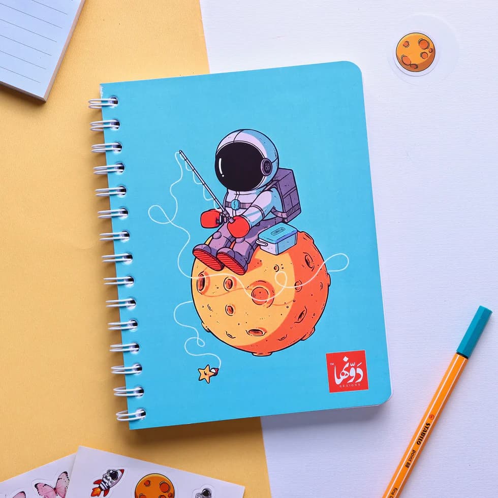 Outer Spase SafeZone Notebook Wired/HardCover