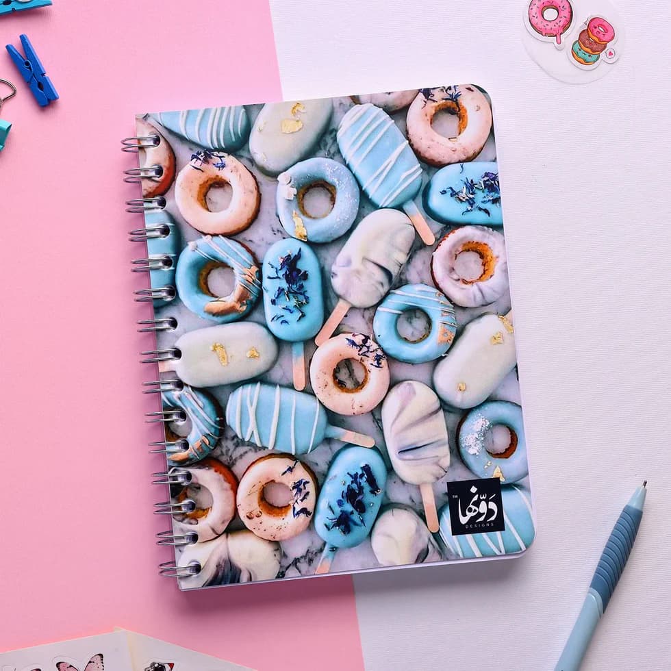 Ice Cream SafeZone Notebook Wired/HardCover