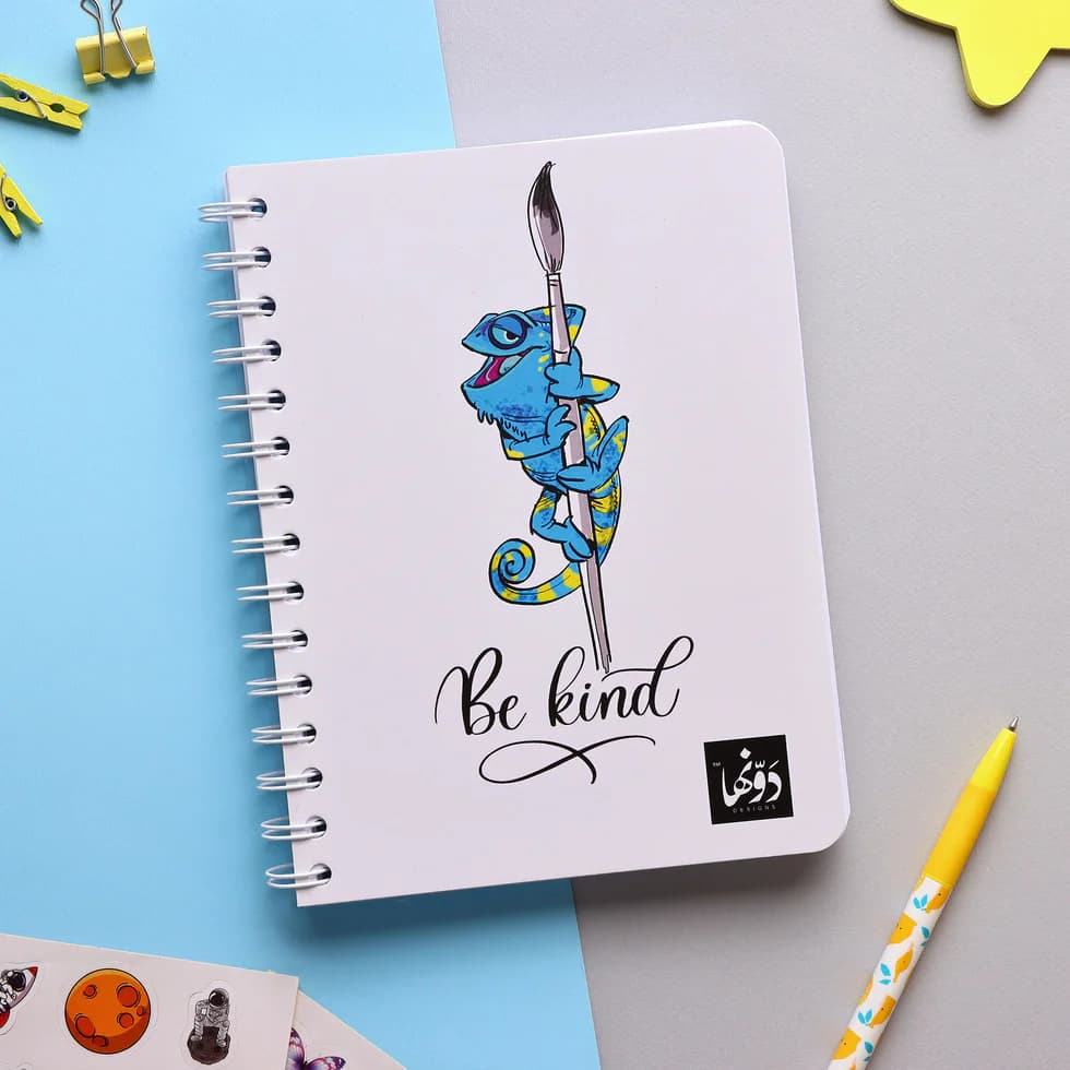 Blue Chameleon SafeZone Notebook Wired/HardCover