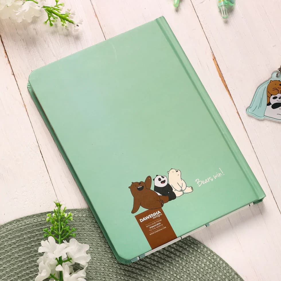 Bears Win Mint Green Safezone Notebook