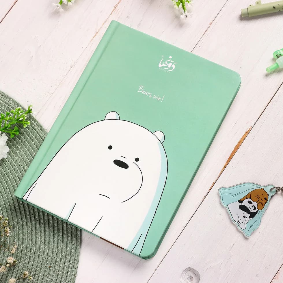 Bears Win Mint Green Safezone Notebook