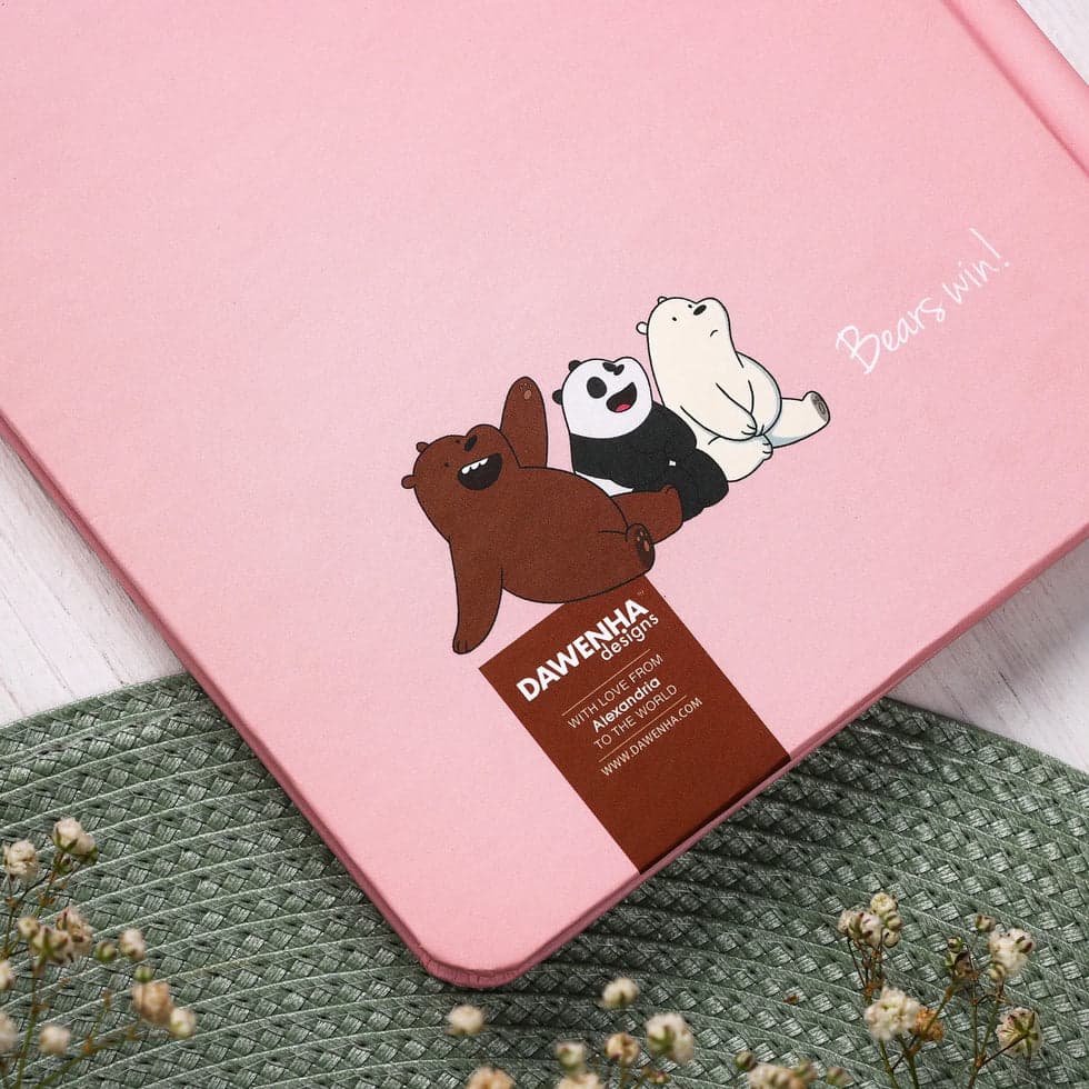Bear Win Pink Safezone Notebook
