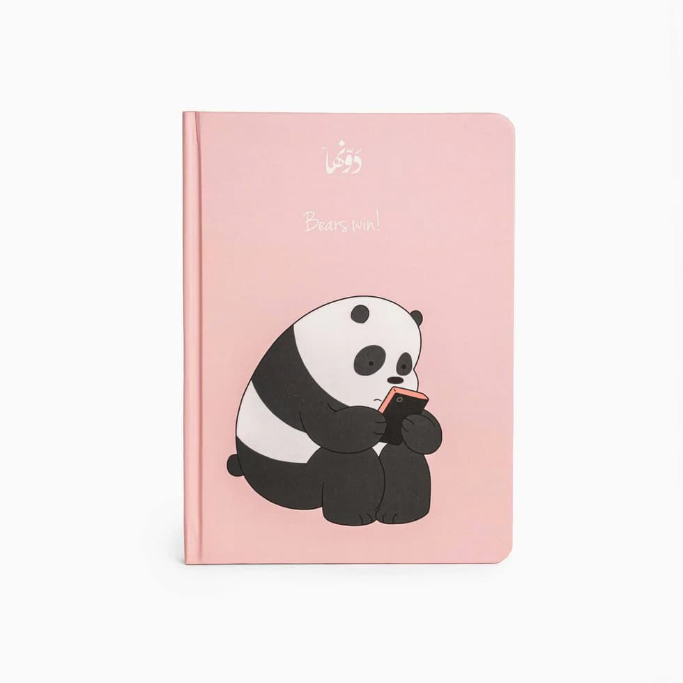 Bear Win Pink Safezone Notebook