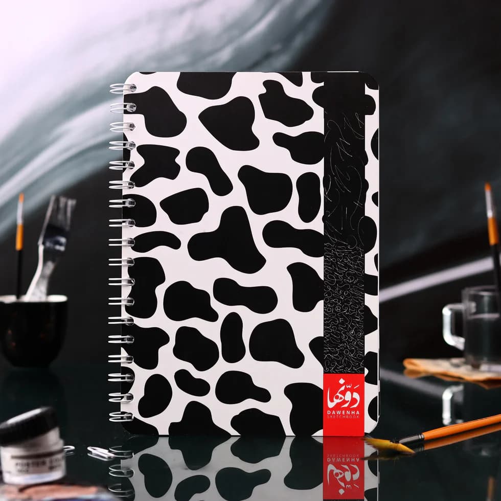 Cow B&W Sketchbook
