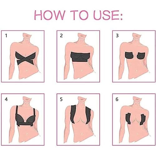 Breast Lifting And Firming Tape With Ventilation Ports, Beige Color