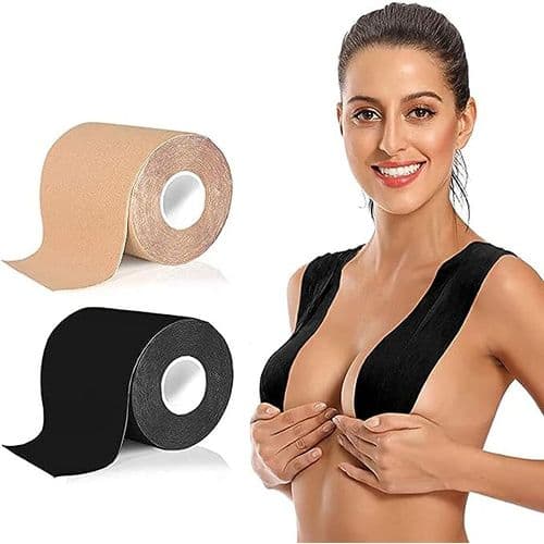 Breast Lifting And Firming Tape With Ventilation Ports, Beige Color