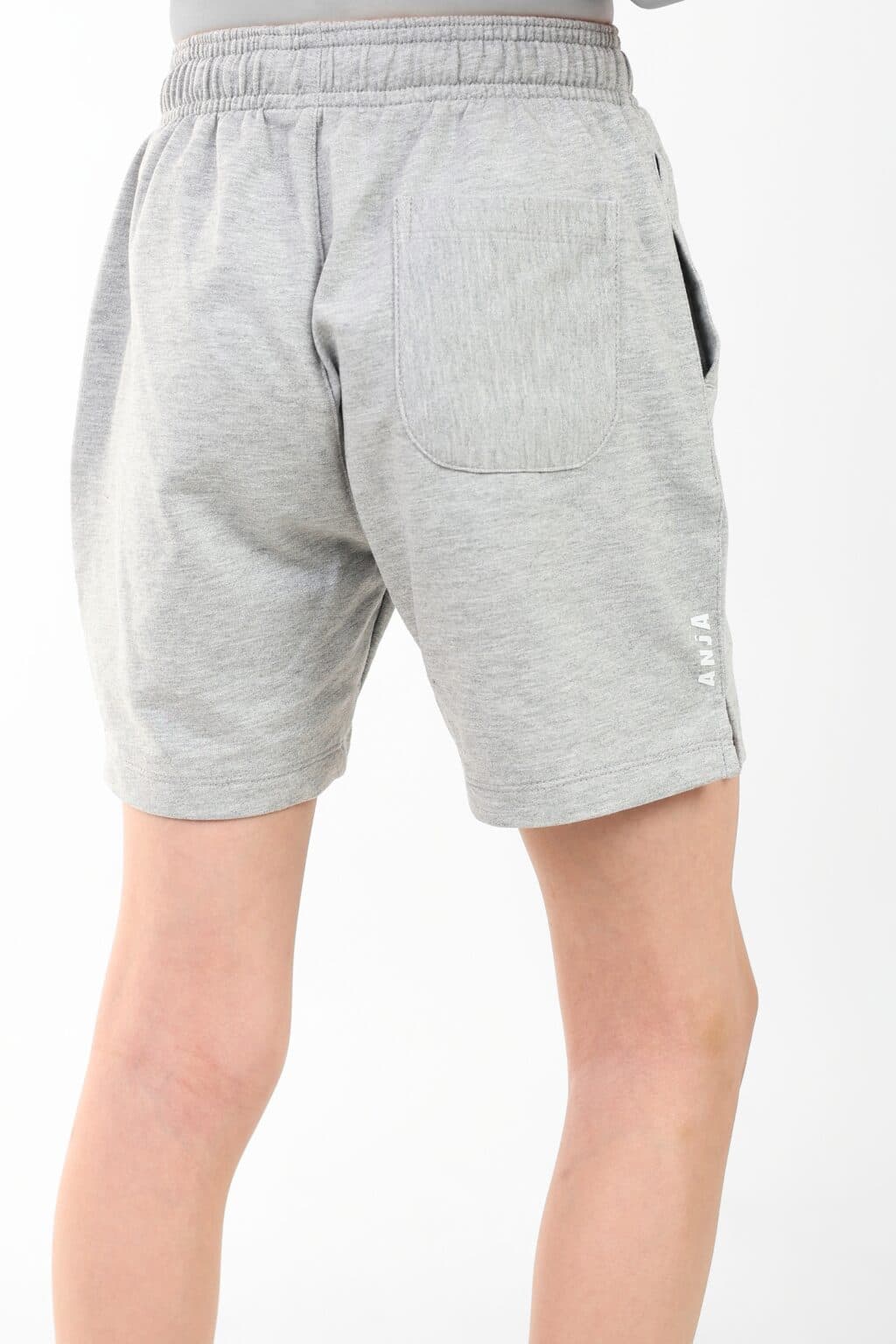 Boys Light Grey Athletic Shorts Sporty Comfort Fit