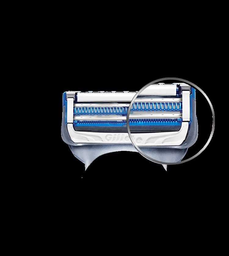 Gillette SkinGuard Sensitive Razor Blade Refills 2 PCS