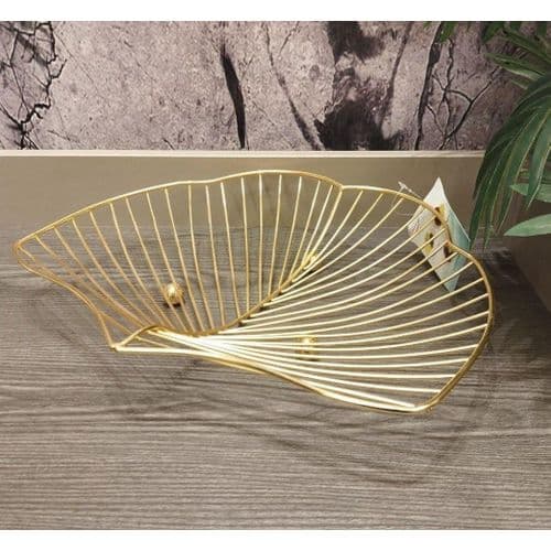 Gold Fruit Basket