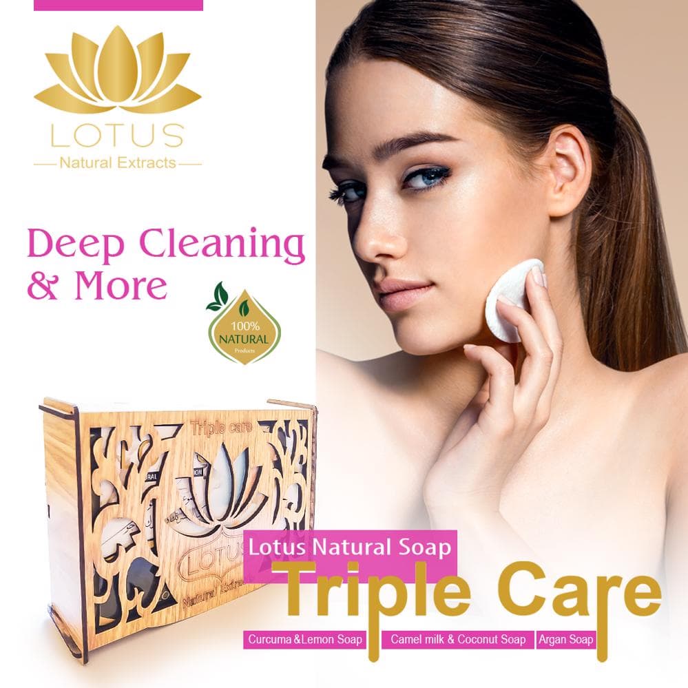 Lotus triple care soap