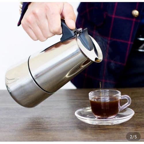 وعاء إسبريسو يدوي سعة 4 أكواب