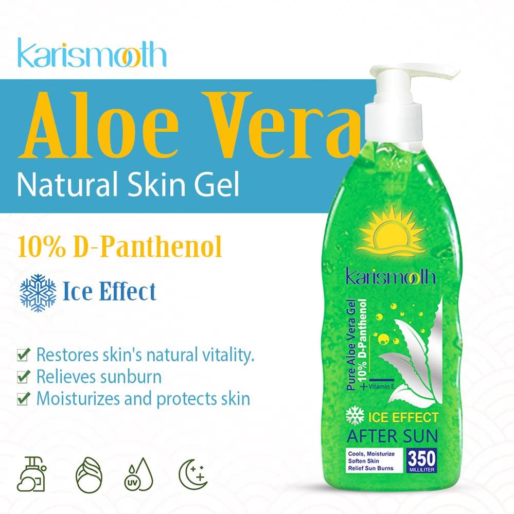 Karismooth Aloe Vera gel green