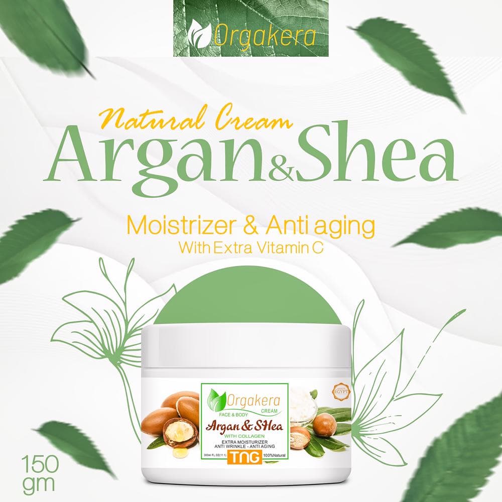 Orgakera Cream Argan oil & shea Butter