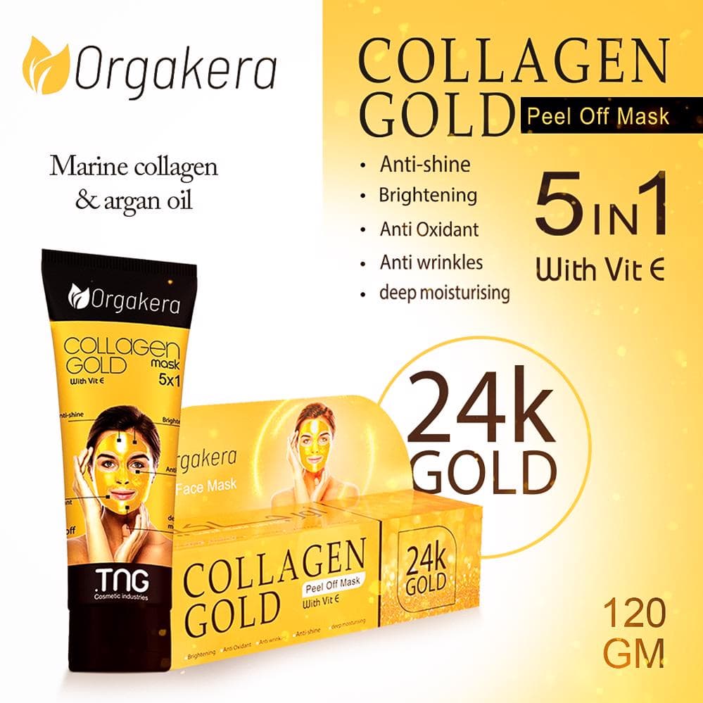 Orgakera Gold Collagen Mask