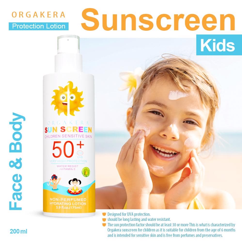 Orgakera Sun Screen Kids SPF50