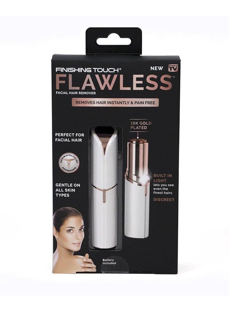Flawless Hair Remover Epilator With Led White/Gold