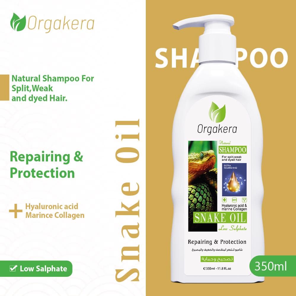 Orgakera Snake Oil shampoo
