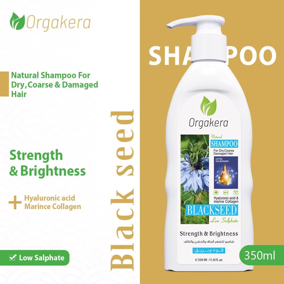 orgakera shampoo black seed