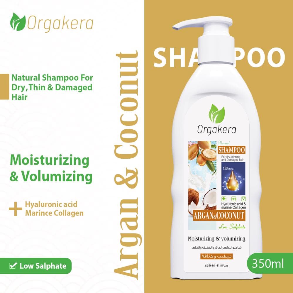 Orgakera Shampoo Argan Coconut