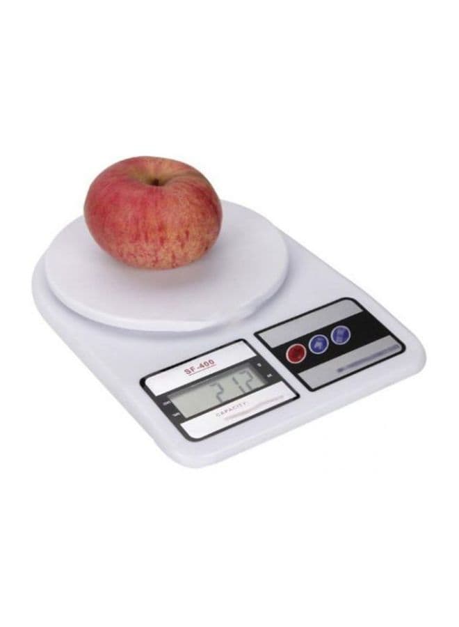 Digital Kitchen Scale White