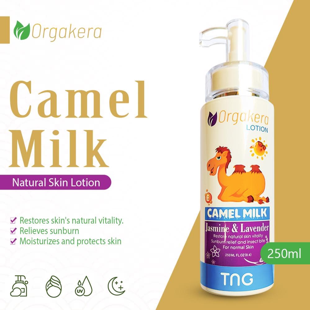 Orgakera Camel Milk Lotion Jasmine & Lavender