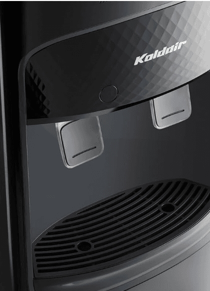 Koldair Water Dispenser Top-Load Freestanding With Fridge, Two Taps Hot And Cold