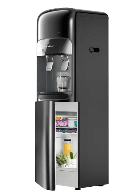 Koldair Water Dispenser Top-Load Freestanding With Fridge, Two Taps Hot And Cold