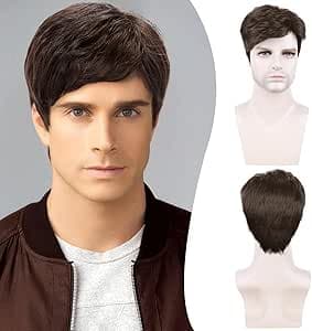 Thermal Fiber Wig Wig Unisex Everyday Looks Solve Hair Problems Meet Hair, Chan
