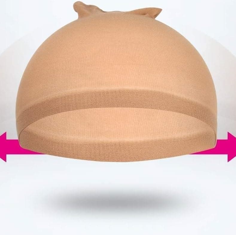 4 Pack Nylon Wig Caps, Stretchy Wig Cap for Men and Women Lightweight Wig Caps,