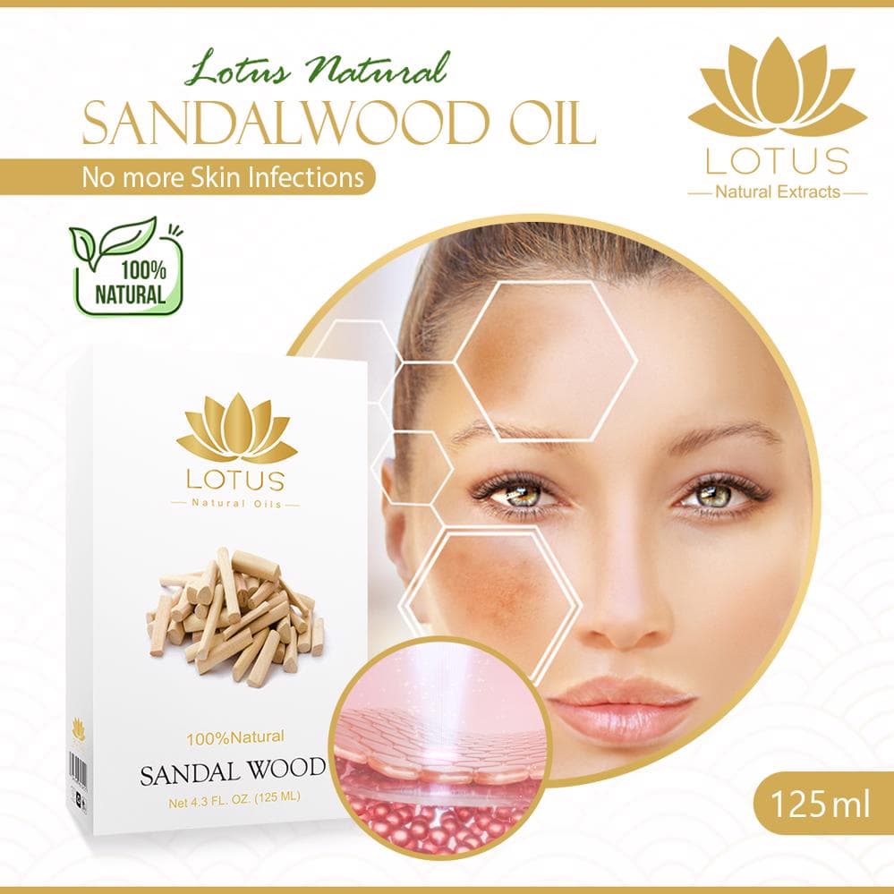 Lotus Sandal wood oil 125-ml