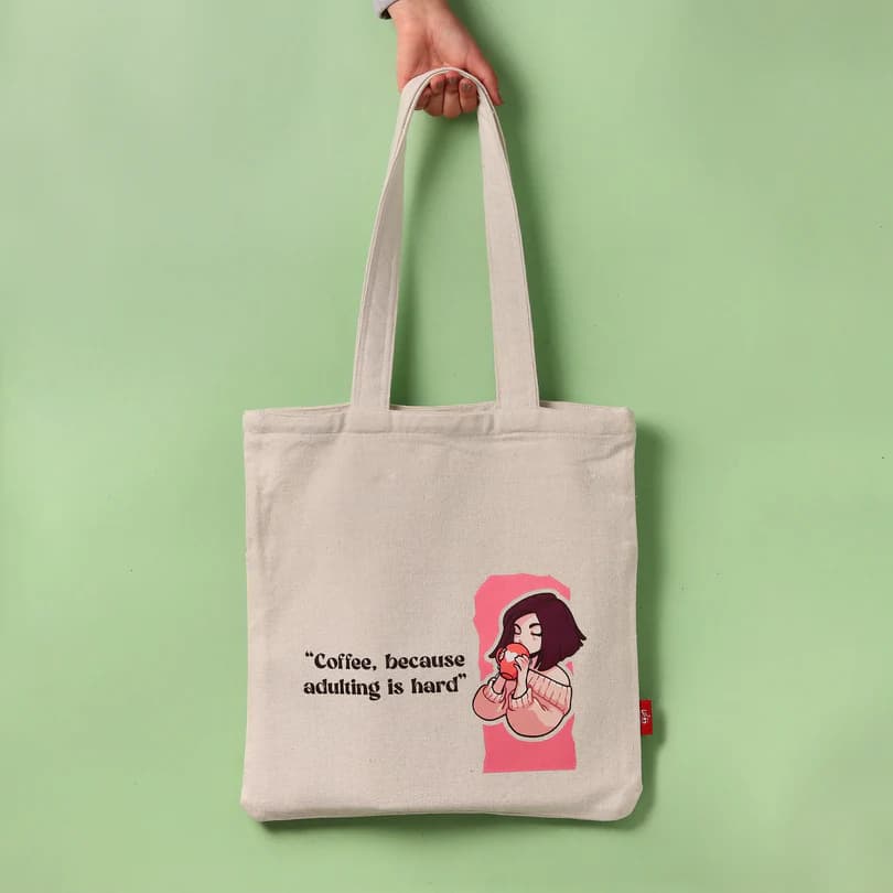Tote Bag Take a coffee