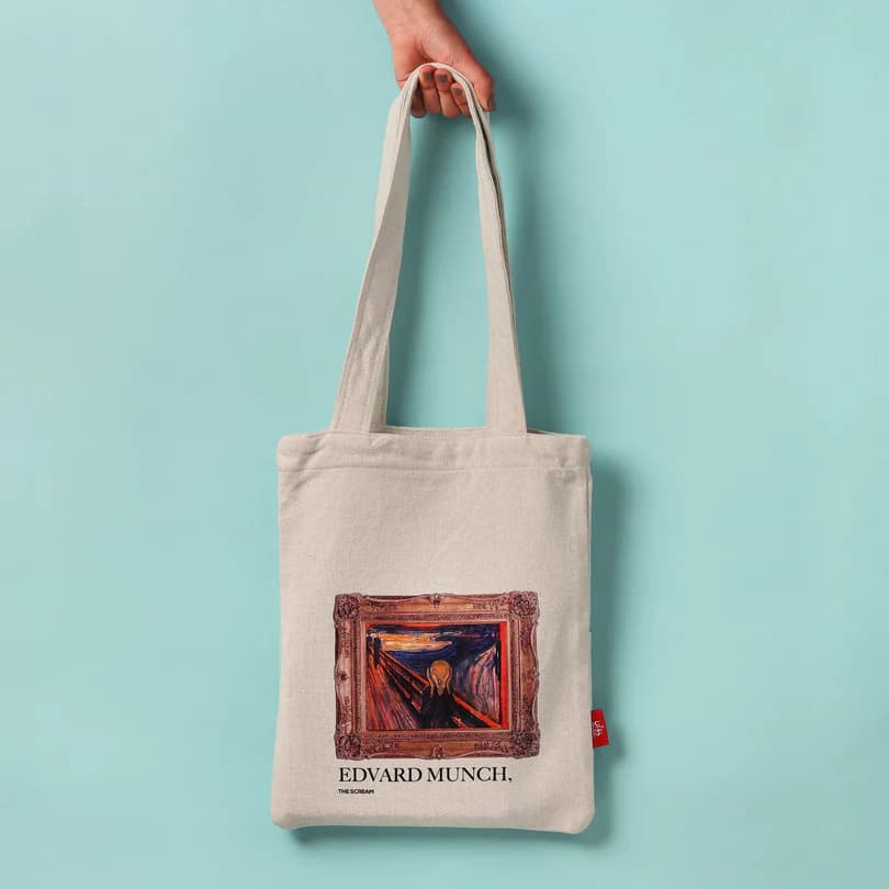 Tote Bag Edward Munch Large Size