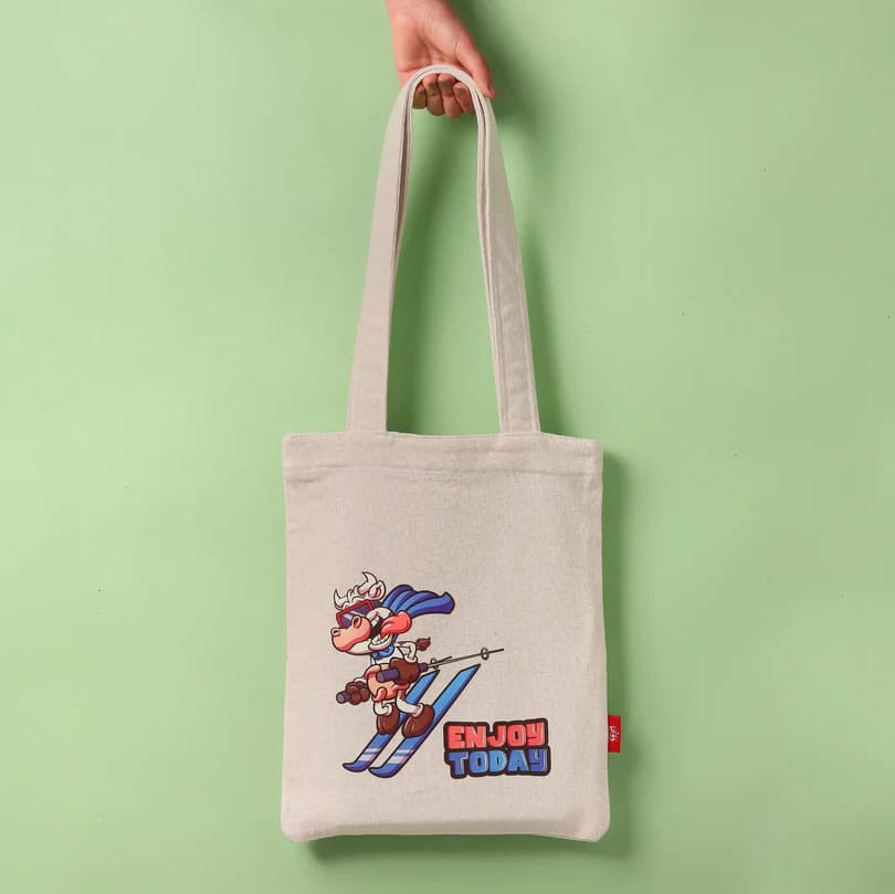 Tote Bag Enjoy Today Large size