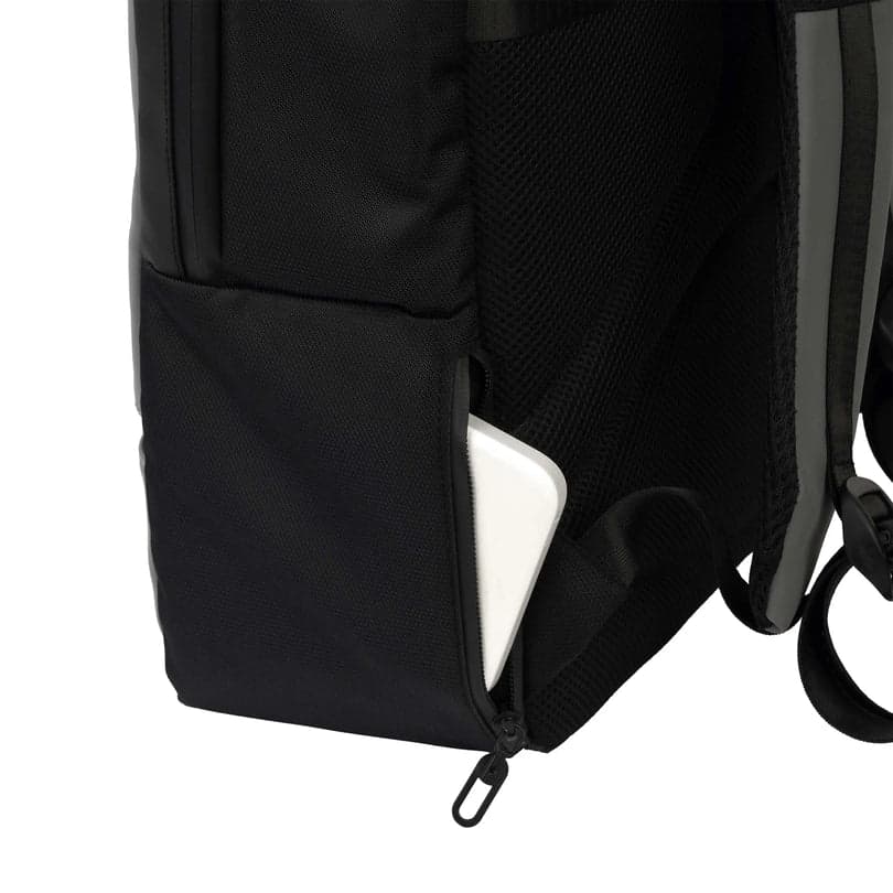 Leather Backpack Grey
