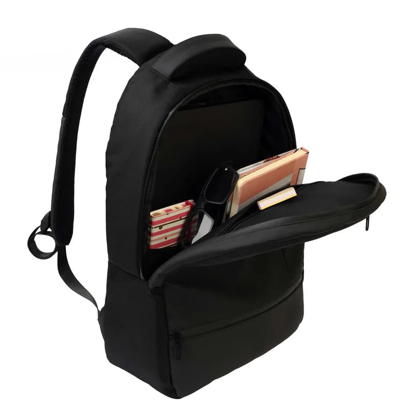 Leather Backpack Black