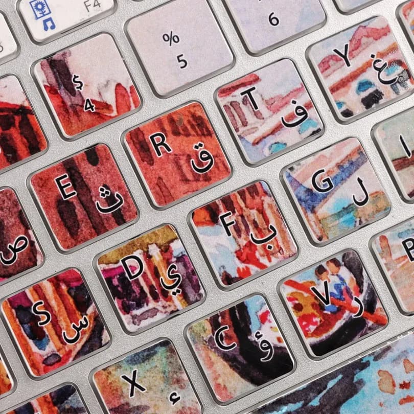 Keyboard Stickers Winslow Homer